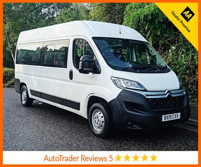 View our Citroen Relay 2.0 BlueHDi 35 Enterprise Minibus 5dr Diesel Manual L3 High Roof Euro 6 (130 ps)15 SEATS*LWB*AIR CON*