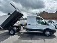 USED 2015 65 FORD TRANSIT 2.2 TDCi 350 TIPPER Double Cab 4dr Diesel Manual RWD L3 H1 Euro 5 (DRW) (125 ps) NO VAT JUST 64K  NICE WELL KEPT UNABUSED TIPPER !!!!