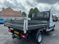 USED 2015 65 FORD TRANSIT 2.2 TDCi 350 TIPPER Double Cab 4dr Diesel Manual RWD L3 H1 Euro 5 (DRW) (125 ps) NO VAT JUST 64K  NICE WELL KEPT UNABUSED TIPPER !!!!