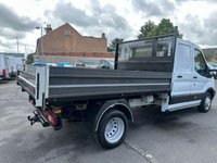 USED 2015 65 FORD TRANSIT 2.2 TDCi 350 TIPPER Double Cab 4dr Diesel Manual RWD L3 H1 Euro 5 (DRW) (125 ps) NO VAT JUST 64K  NICE WELL KEPT UNABUSED TIPPER !!!!