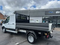 USED 2015 65 FORD TRANSIT 2.2 TDCi 350 TIPPER Double Cab 4dr Diesel Manual RWD L3 H1 Euro 5 (DRW) (125 ps) NO VAT JUST 64K  NICE WELL KEPT UNABUSED TIPPER !!!!