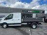 USED 2015 65 FORD TRANSIT 2.2 TDCi 350 TIPPER Double Cab 4dr Diesel Manual RWD L3 H1 Euro 5 (DRW) (125 ps) NO VAT JUST 64K  NICE WELL KEPT UNABUSED TIPPER !!!!