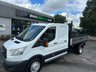 USED 2015 65 FORD TRANSIT 2.2 TDCi 350 TIPPER Double Cab 4dr Diesel Manual RWD L3 H1 Euro 5 (DRW) (125 ps) NO VAT JUST 64K  NICE WELL KEPT UNABUSED TIPPER !!!!