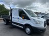 USED 2015 65 FORD TRANSIT 2.2 TDCi 350 TIPPER Double Cab 4dr Diesel Manual RWD L3 H1 Euro 5 (DRW) (125 ps) NO VAT JUST 64K  NICE WELL KEPT UNABUSED TIPPER !!!!