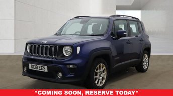 2019 JEEP RENEGADE 1.0 GSE T3 Longitude SUV 5dr Petrol Manual Euro 6 (s/s) (120 ps) £9995.00