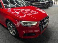 USED 2018 68 AUDI S3 2.0 TFSI Black Edition Sportback 5dr Petrol S Tronic quattro Euro 6 (s/s) (300 ps) + CARPLAY + HEATED SEATS +
