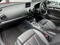 USED 2018 68 AUDI S3 2.0 TFSI Black Edition Sportback 5dr Petrol S Tronic quattro Euro 6 (s/s) (300 ps) + CARPLAY + HEATED SEATS +