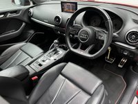 USED 2018 68 AUDI S3 2.0 TFSI Black Edition Sportback 5dr Petrol S Tronic quattro Euro 6 (s/s) (300 ps) + CARPLAY + HEATED SEATS +
