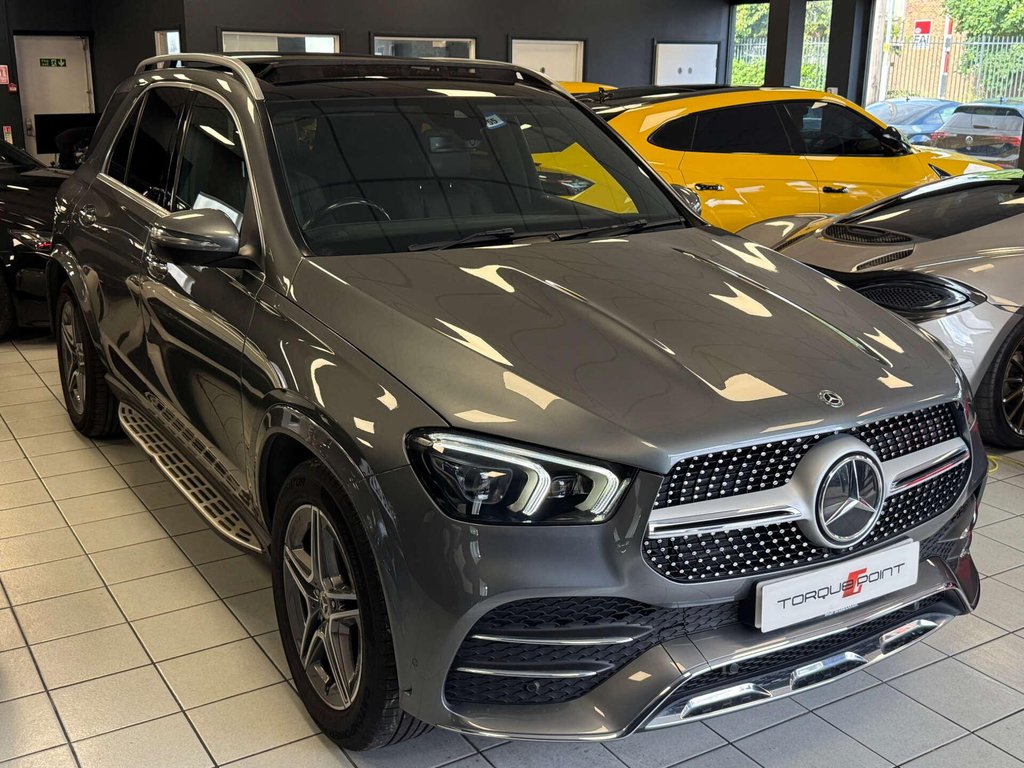 USED 2020 20 MERCEDES-BENZ GLE 2.0 GLE 300 AMG Line Premium+ D 4Matic Auto 4WD 5dr FSH + PAN ROOF + 360 CAMERA