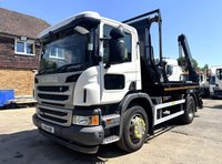 USED 2018 18 SCANIA P SERIES 2018 Scania P250 Skip Loader 