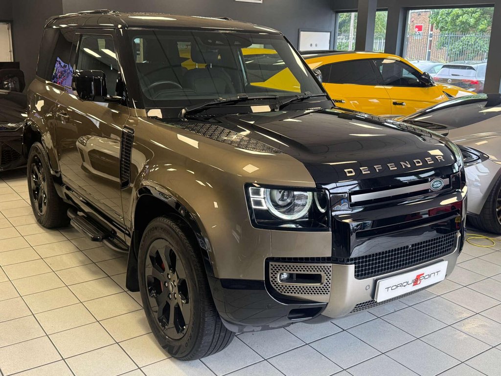 USED 2021 21 LAND ROVER DEFENDER 3.0 Defender X MHEV Auto 4WD 3dr FSH + PAN ROOF + 360 CAM