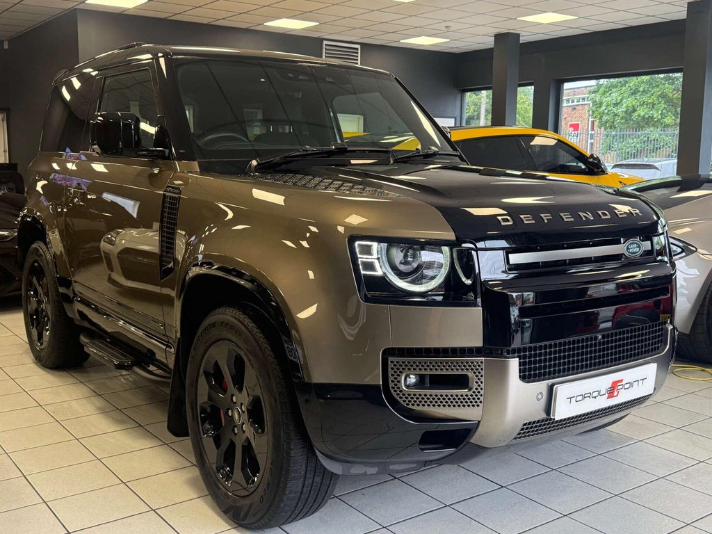USED 2021 21 LAND ROVER DEFENDER 3.0 Defender X MHEV Auto 4WD 3dr FSH + PAN ROOF + 360 CAM