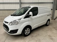 USED 2017 17 FORD TRANSIT CUSTOM 2.0 TDCI 130PS L1 H1 LIMITED - NO VAT 1 OWNER, 1 YEARS MOT, CLEAN