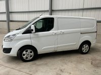 USED 2017 17 FORD TRANSIT CUSTOM 2.0 TDCI 130PS L1 H1 LIMITED - NO VAT 1 OWNER, 1 YEARS MOT, CLEAN