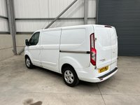 USED 2017 17 FORD TRANSIT CUSTOM 2.0 TDCI 130PS L1 H1 LIMITED - NO VAT 1 OWNER, 1 YEARS MOT, CLEAN
