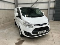 USED 2017 17 FORD TRANSIT CUSTOM 2.0 TDCI 130PS L1 H1 LIMITED - NO VAT 1 OWNER, 1 YEARS MOT, CLEAN