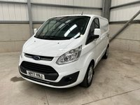 USED 2017 17 FORD TRANSIT CUSTOM 2.0 TDCI 130PS L1 H1 LIMITED - NO VAT 1 OWNER, 1 YEARS MOT, CLEAN