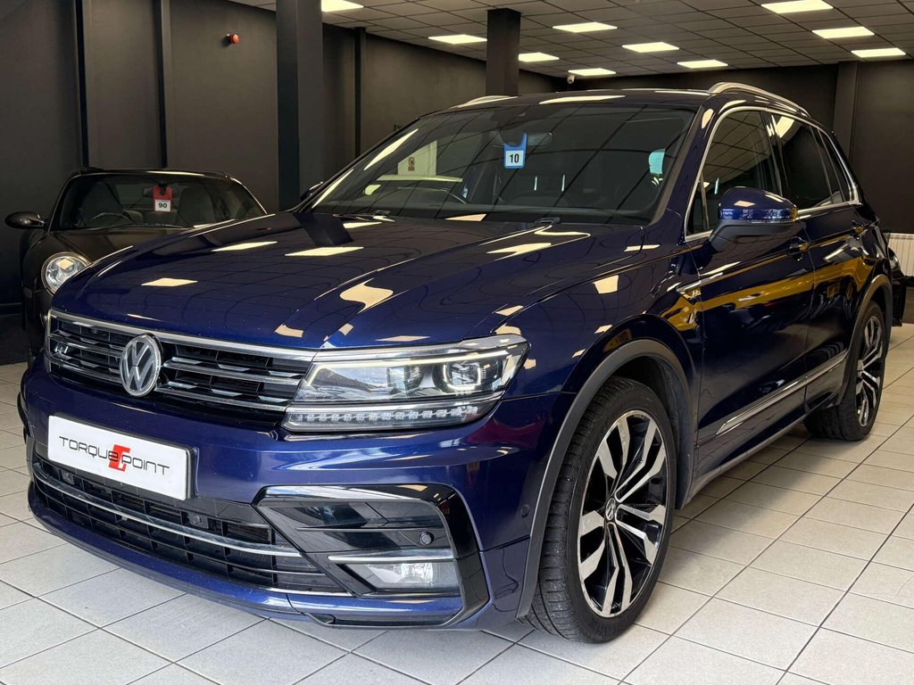 USED 2017 67 VOLKSWAGEN TIGUAN 2.0 Tiguan R-Line TDI BlueMotion Technology 4Motion Semi-Auto 4WD 5dr P/X TO CLEAR!