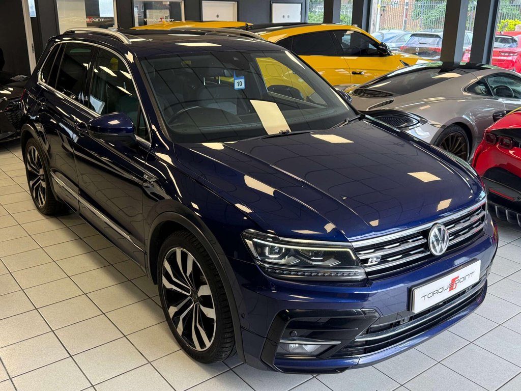 USED 2017 67 VOLKSWAGEN TIGUAN 2.0 Tiguan R-Line TDI BlueMotion Technology 4Motion Semi-Auto 4WD 5dr P/X TO CLEAR!