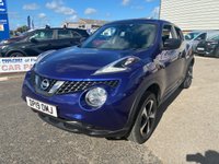 USED 2019 19 NISSAN JUKE 1.6 Bose Personal Edition SUV 5dr Petrol Manual Euro 6 (112 ps) 2 OWNERS FROM NEW* SAT NAV* REVERSING CAMERA* CRUISE CONTROL* ECO / SPORT MODE* AIR CON* BLUETOOTH PHONE AND AUDIO* DAB* AUX* USB* REMOTE CENTRAL LOCKING WITH 2 KEYS* KEYLESS START & ENTRY