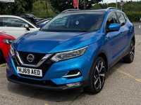 USED 2019 69 NISSAN QASHQAI 1.3 DIG-T Tekna SUV 5dr Petrol Manual Euro 6 (s/s) (140 ps) Pan roof,Nav,Bluetooth+