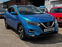 USED 2019 69 NISSAN QASHQAI 1.3 DIG-T Tekna SUV 5dr Petrol Manual Euro 6 (s/s) (140 ps) Pan roof,Nav,Bluetooth+