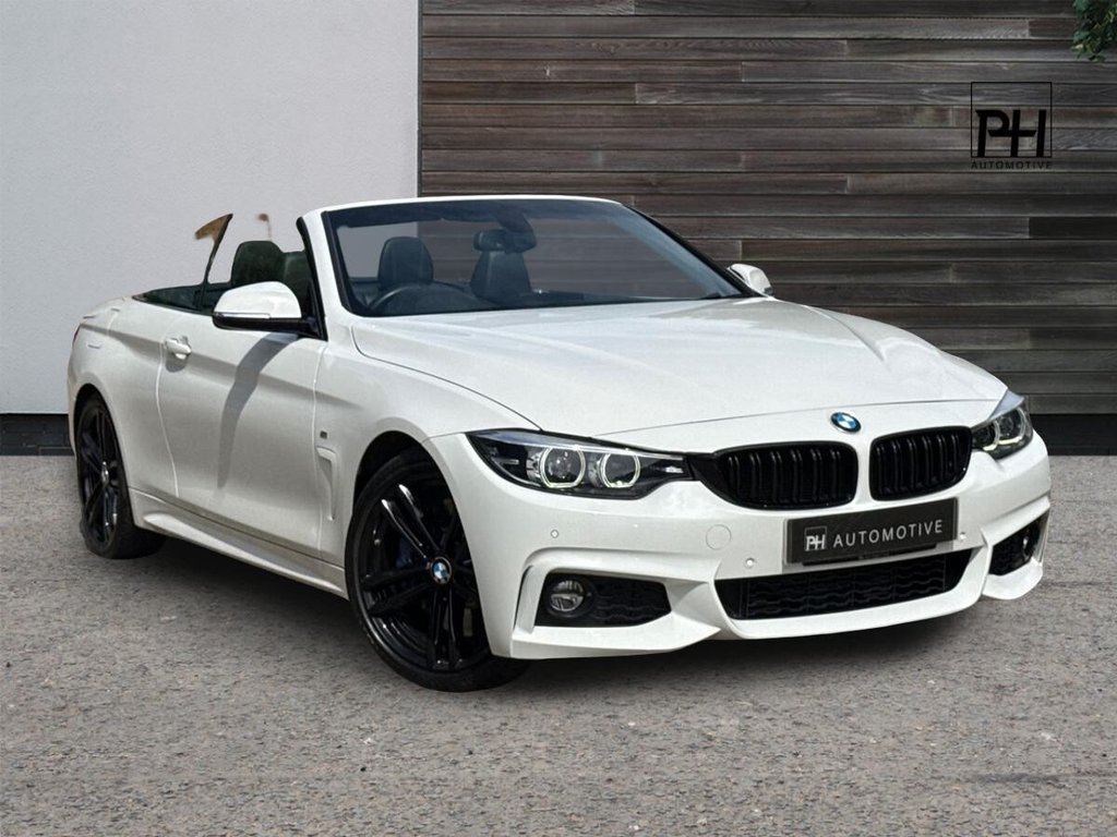 USED 2017 67 BMW 4 SERIES 3.0 430d M Sport Convertible 2dr Diesel Auto Euro 6 (s/s) (258 ps) M SPORT+ PACK|HARMAN/KARDON