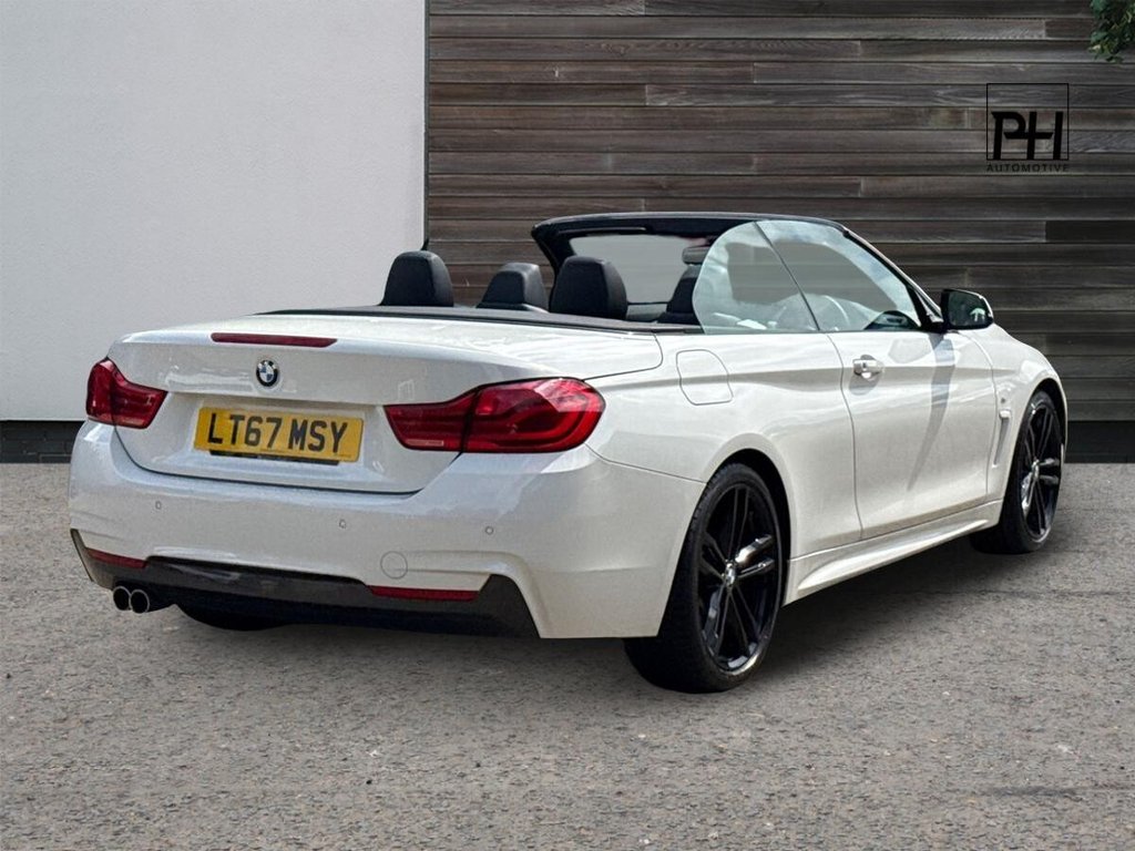 USED 2017 67 BMW 4 SERIES 3.0 430d M Sport Convertible 2dr Diesel Auto Euro 6 (s/s) (258 ps) M SPORT+ PACK|HARMAN/KARDON