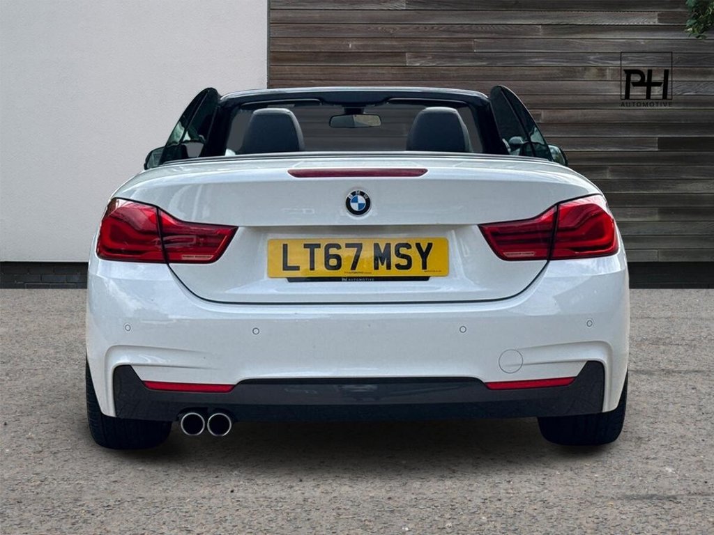USED 2017 67 BMW 4 SERIES 3.0 430d M Sport Convertible 2dr Diesel Auto Euro 6 (s/s) (258 ps) M SPORT+ PACK|HARMAN/KARDON