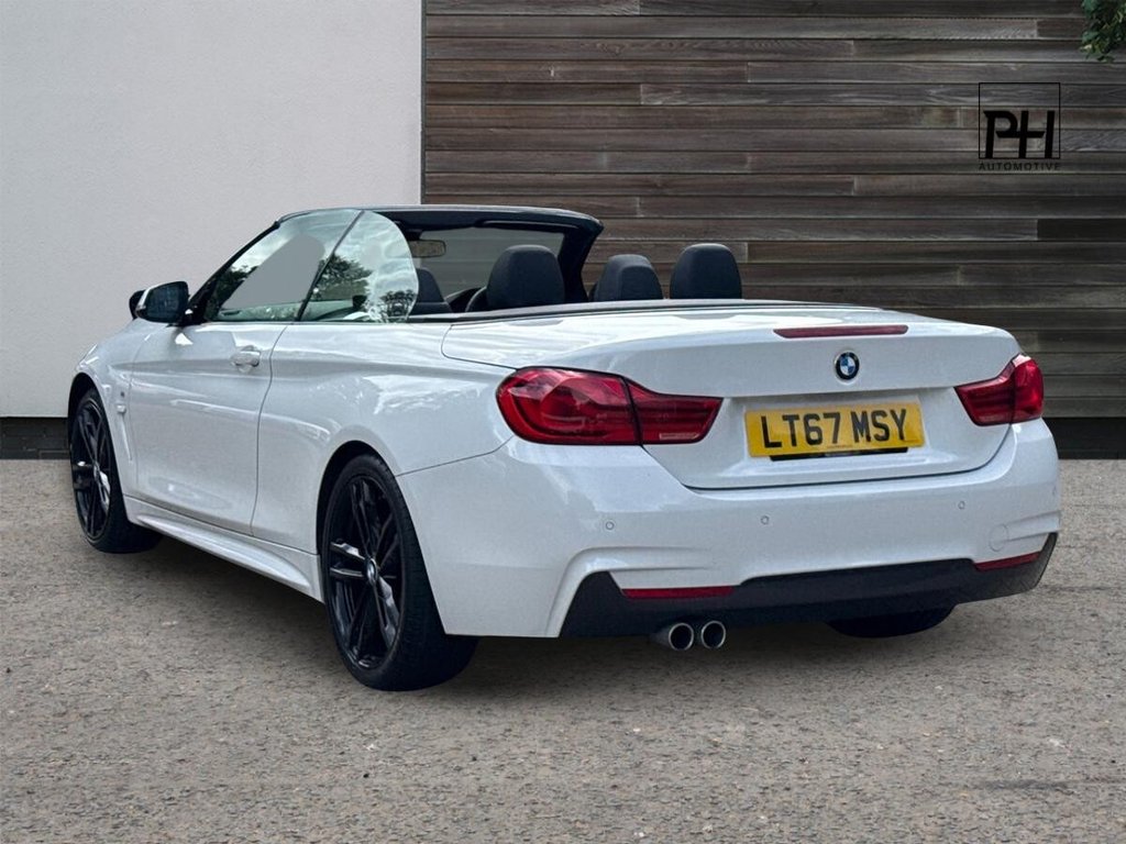USED 2017 67 BMW 4 SERIES 3.0 430d M Sport Convertible 2dr Diesel Auto Euro 6 (s/s) (258 ps) M SPORT+ PACK|HARMAN/KARDON