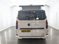USED 2025 25 VOLKSWAGEN TRANSPORTER 2.0 TDI T28 Commerce Plus Camper Van Conversion Diesel Manual FWD SWB Euro 6 (s/s) (110 ps) 20 INCH LOAD REATED ALLOY WHEELS , SKYLINE ROOF WITH SOLAR PANEL , FOUR BERTH CAMPERVAN , RIB BED WITH ISOFIX ,  CUSTOM UNITS , BLACK LEATHER INTERIOR , TWIN BURNER GAS HOB , FRIDGE-FREEZER , NIGHT HEATER