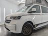 USED 2025 25 VOLKSWAGEN TRANSPORTER 2.0 TDI T28 Commerce Plus Camper Van Conversion Diesel Manual FWD SWB Euro 6 (s/s) (110 ps) 20 INCH LOAD REATED ALLOY WHEELS , SKYLINE ROOF WITH SOLAR PANEL , FOUR BERTH CAMPERVAN , RIB BED WITH ISOFIX ,  CUSTOM UNITS , BLACK LEATHER INTERIOR , TWIN BURNER GAS HOB , FRIDGE-FREEZER , NIGHT HEATER
