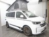 USED 2025 25 VOLKSWAGEN TRANSPORTER 2.0 TDI T28 Commerce Plus Camper Van Conversion Diesel Manual FWD SWB Euro 6 (s/s) (110 ps) 20 INCH LOAD REATED ALLOY WHEELS , SKYLINE ROOF WITH SOLAR PANEL , FOUR BERTH CAMPERVAN , RIB BED WITH ISOFIX ,  CUSTOM UNITS , BLACK LEATHER INTERIOR , TWIN BURNER GAS HOB , FRIDGE-FREEZER , NIGHT HEATER