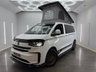USED 2025 25 VOLKSWAGEN TRANSPORTER 2.0 TDI T28 Commerce Plus Camper Van Conversion Diesel Manual FWD SWB Euro 6 (s/s) (110 ps) 20 INCH LOAD REATED ALLOY WHEELS , SKYLINE ROOF WITH SOLAR PANEL , FOUR BERTH CAMPERVAN , RIB BED WITH ISOFIX ,  CUSTOM UNITS , BLACK LEATHER INTERIOR , TWIN BURNER GAS HOB , FRIDGE-FREEZER , NIGHT HEATER