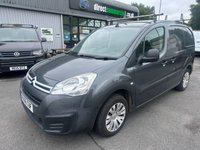 2018 CITROEN BERLINGO 1.6 BlueHDi 625 Enterprise Panel Van 5dr Diesel Manual L1 (75 bhp) NO VAT JUST 1 OWNER FSH !!!! £7995.00