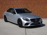USED 2021 21 MERCEDES-BENZ C CLASS 2.0 C220d AMG Line Night Edition (Premium) G-Tronic+ Euro 6 (s/s) 4dr HTD LEATHER,NAV,DAB,REV CAMERA