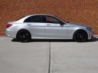 USED 2021 21 MERCEDES-BENZ C CLASS 2.0 C220d AMG Line Night Edition (Premium) G-Tronic+ Euro 6 (s/s) 4dr HTD LEATHER,NAV,DAB,REV CAMERA