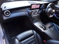 USED 2021 21 MERCEDES-BENZ C CLASS 2.0 C220d AMG Line Night Edition (Premium) G-Tronic+ Euro 6 (s/s) 4dr HTD LEATHER,NAV,DAB,REV CAMERA