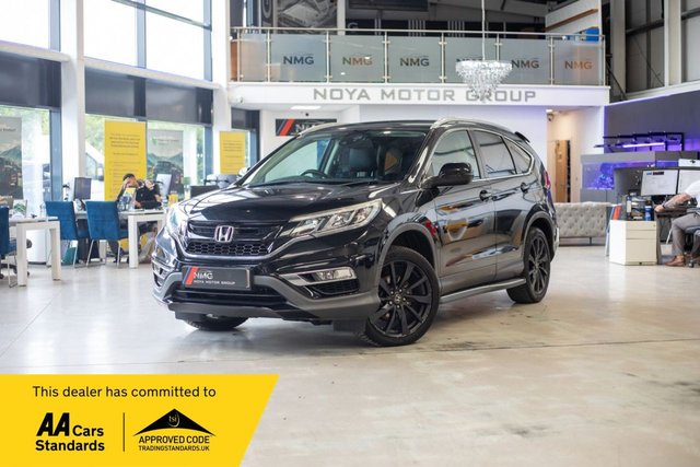 View our Honda CR-V 1.6 i-DTEC Black Edition SUV 5dr Diesel Manual 4WD Euro 6 (s/s) (160 ps)