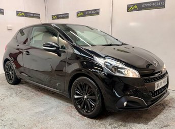 2017 PEUGEOT 208 1.2 PureTech Black Edition Hatchback 3dr Petrol Manual Euro 6 (82 ps) £5495.00