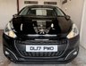 USED 2017 17 PEUGEOT 208 1.2 PureTech Black Edition Hatchback 3dr Petrol Manual Euro 6 (82 ps) 