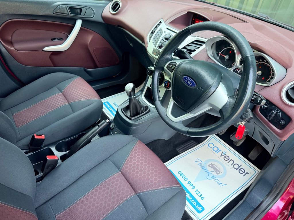 USED 2011 FORD FIESTA 1.4 Zetec Hatchback 5dr Petrol Manual (133 g/km, 94 bhp) 