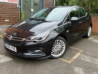 USED 2017 66 VAUXHALL ASTRA 1.6 CDTi BlueInjection Elite Nav Hatchback 5dr Diesel Auto Euro 6 (136 ps) FULL LEATHER SEATS & SAT NAV