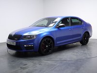USED 2015 15 SKODA OCTAVIA 2.0 TDI vRS Hatchback 5dr Diesel Manual Euro 6 (s/s) (SNav) (184 ps) HISTORY+SAT NAV+HALF LEATHER