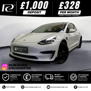 2020 TESLA Model 3 (Dual Motor) Long Range Saloon 4dr Electric Auto 4WDE (346 ps) &pound;18490.00