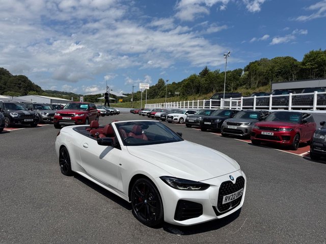 View our BMW 4 Series M440i MHT Convertible 3.0 Petrol Hybrid Auto xDrive Euro 6 (s/s) (374 ps)