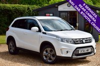 USED 2016 65 SUZUKI VITARA 1.6 SZ-T SUV 5dr Petrol Manual Euro 6 (s/s) (120 ps) 9 SERVICES, LONG CLEAN MOT! SAT NAV, CAMERA, DAB, BTOOTH, CRUISE!