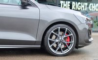 PRE-OWNED 2023 72 FORD FOCUS 2.3T EcoBoost ST Hatchback 5dr Petrol Manual Euro 6 (s/s) (280 ps) Magnetic Grey Metallic (&pound;725 option), Black Sensico Interior With Red Stitching, 19" Alloy Wheels, Ford Performance Pack (&pound;850 option), 6 Way Electric Adjustable Seats, SYNC4 Satellite Navigation With 13.2in Screen, Auto headlights, Hill Start Assist, Lane Keeping Assist, Launch Control and Rev Matching, Front and Rear parking Sensors, Electric Folding Mirrors, Parking Camera, Heated Seats, Cruise Control, Keyless Entry and Start, Quick Clear Heated Windscreen, Privacy Glass, Red Brake ISOFIX, W