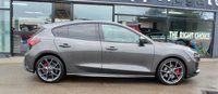 PRE-OWNED 2023 72 FORD FOCUS 2.3T EcoBoost ST Hatchback 5dr Petrol Manual Euro 6 (s/s) (280 ps) Magnetic Grey Metallic (&pound;725 option), Black Sensico Interior With Red Stitching, 19" Alloy Wheels, Ford Performance Pack (&pound;850 option), 6 Way Electric Adjustable Seats, SYNC4 Satellite Navigation With 13.2in Screen, Auto headlights, Hill Start Assist, Lane Keeping Assist, Launch Control and Rev Matching, Front and Rear parking Sensors, Electric Folding Mirrors, Parking Camera, Heated Seats, Cruise Control, Keyless Entry and Start, Quick Clear Heated Windscreen, Privacy Glass, Red Brake ISOFIX, W