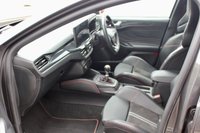 PRE-OWNED 2023 72 FORD FOCUS 2.3T EcoBoost ST Hatchback 5dr Petrol Manual Euro 6 (s/s) (280 ps) Magnetic Grey Metallic (&pound;725 option), Black Sensico Interior With Red Stitching, 19" Alloy Wheels, Ford Performance Pack (&pound;850 option), 6 Way Electric Adjustable Seats, SYNC4 Satellite Navigation With 13.2in Screen, Auto headlights, Hill Start Assist, Lane Keeping Assist, Launch Control and Rev Matching, Front and Rear parking Sensors, Electric Folding Mirrors, Parking Camera, Heated Seats, Cruise Control, Keyless Entry and Start, Quick Clear Heated Windscreen, Privacy Glass, Red Brake ISOFIX, W